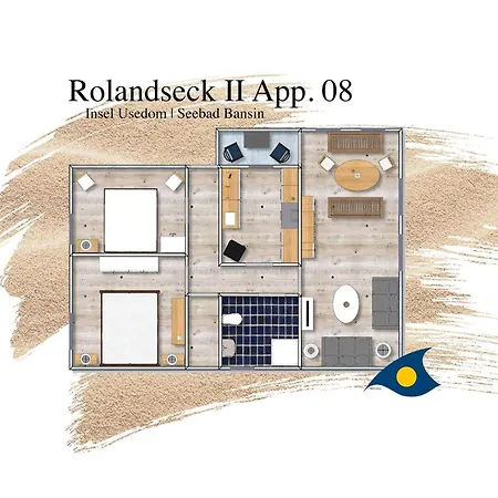 Апартаменты Rolandseck Ii Whg 08